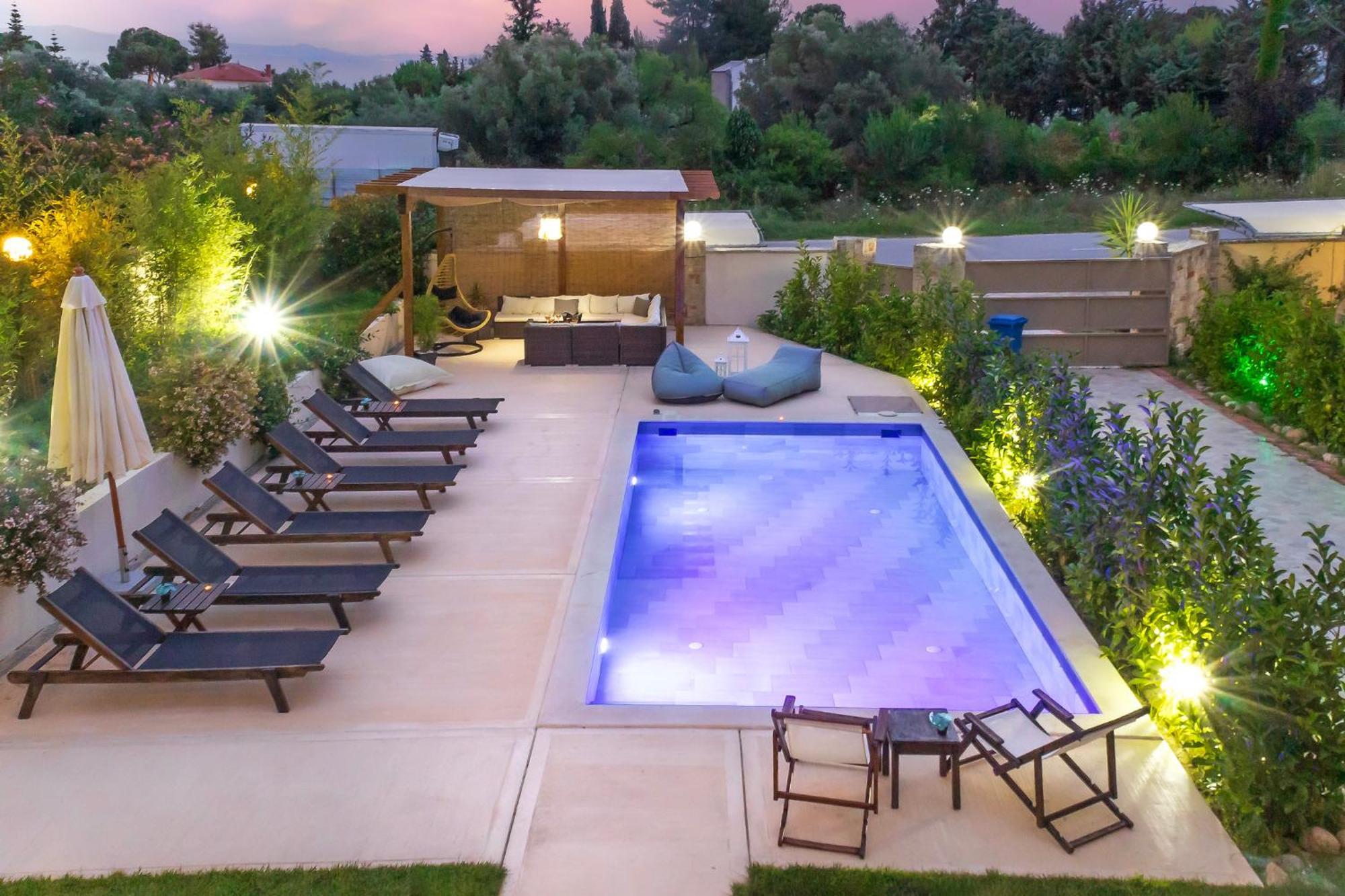 Selia Villa Pefkochori Ngoại thất bức ảnh